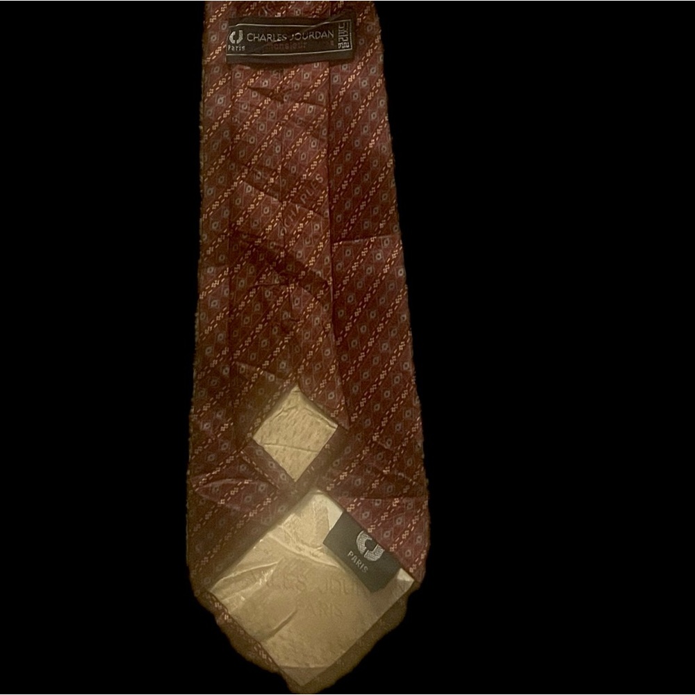 Charles Jourdan Necktie Red